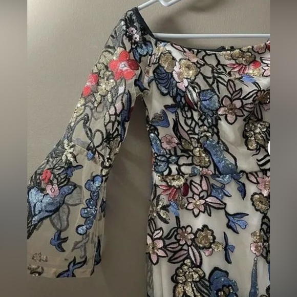 Alexia Admor Asymmetrical Floral Dress - Picture 9 of 9